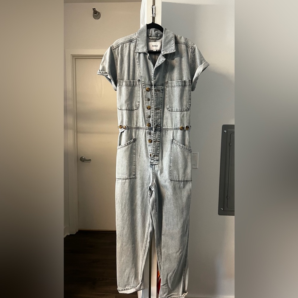 Denim jumpsuit